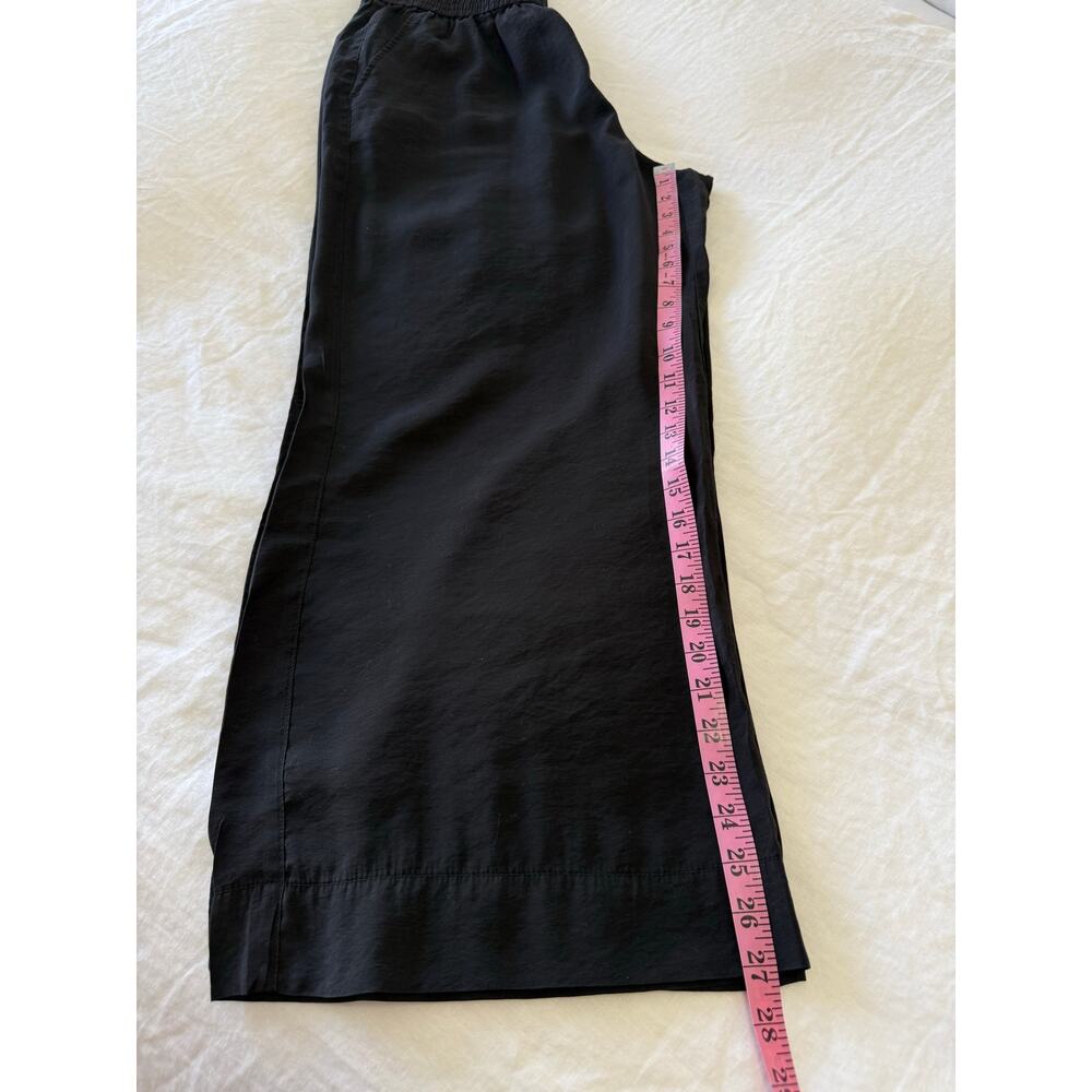 MADEWELL | Women’s Large Petite | Black Carly Wide Leg Pants Classic Minimalist - Picture 9 of 10